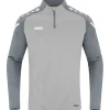 Jako Ziptop Performance grau