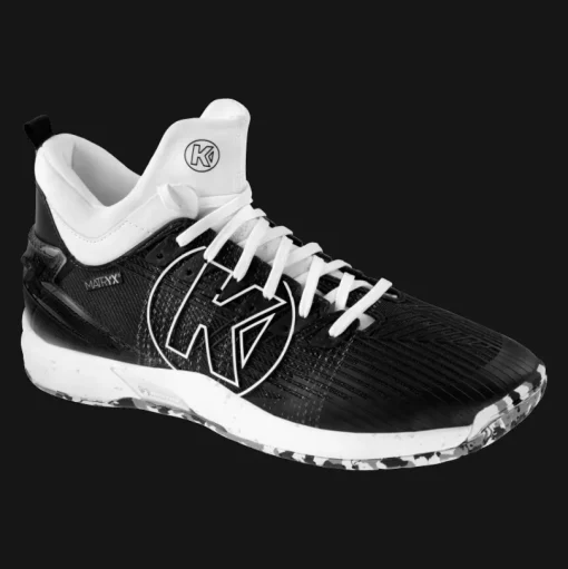 Kempa Attack Mid Handballschuh schwarz/weiß