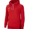 Nike Damen Fleece Hoodie Park 20 rot