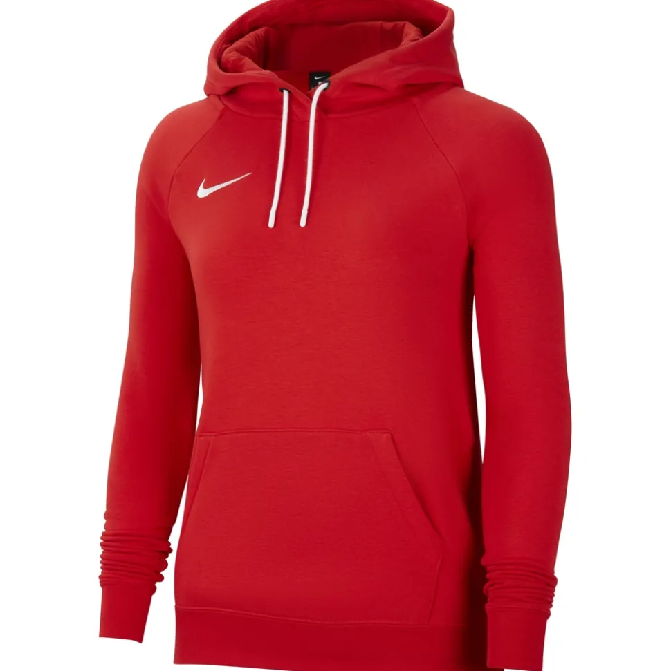 Nike Damen Fleece Hoodie Park 20 rot