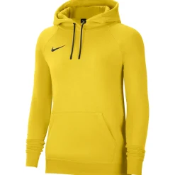 Nike Damen Fleece Hoodie Park 20 gelb-schwarz