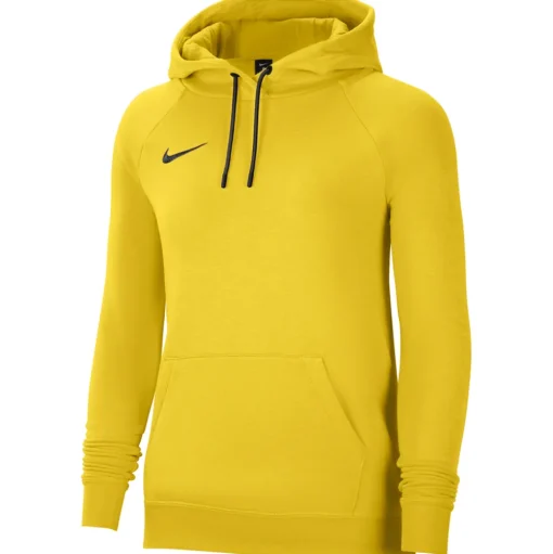 Nike Damen Fleece Hoodie Park 20 gelb-schwarz