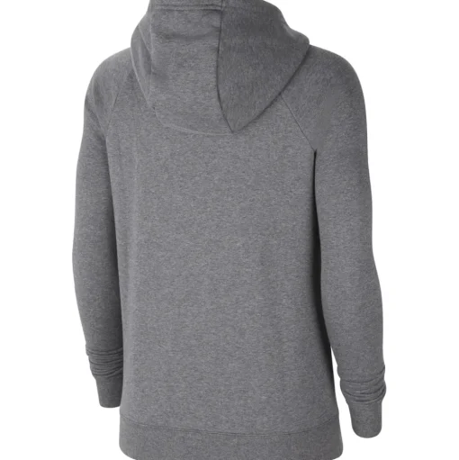 Nike Damen Fleece Hoodie Park 20 grau-weiß