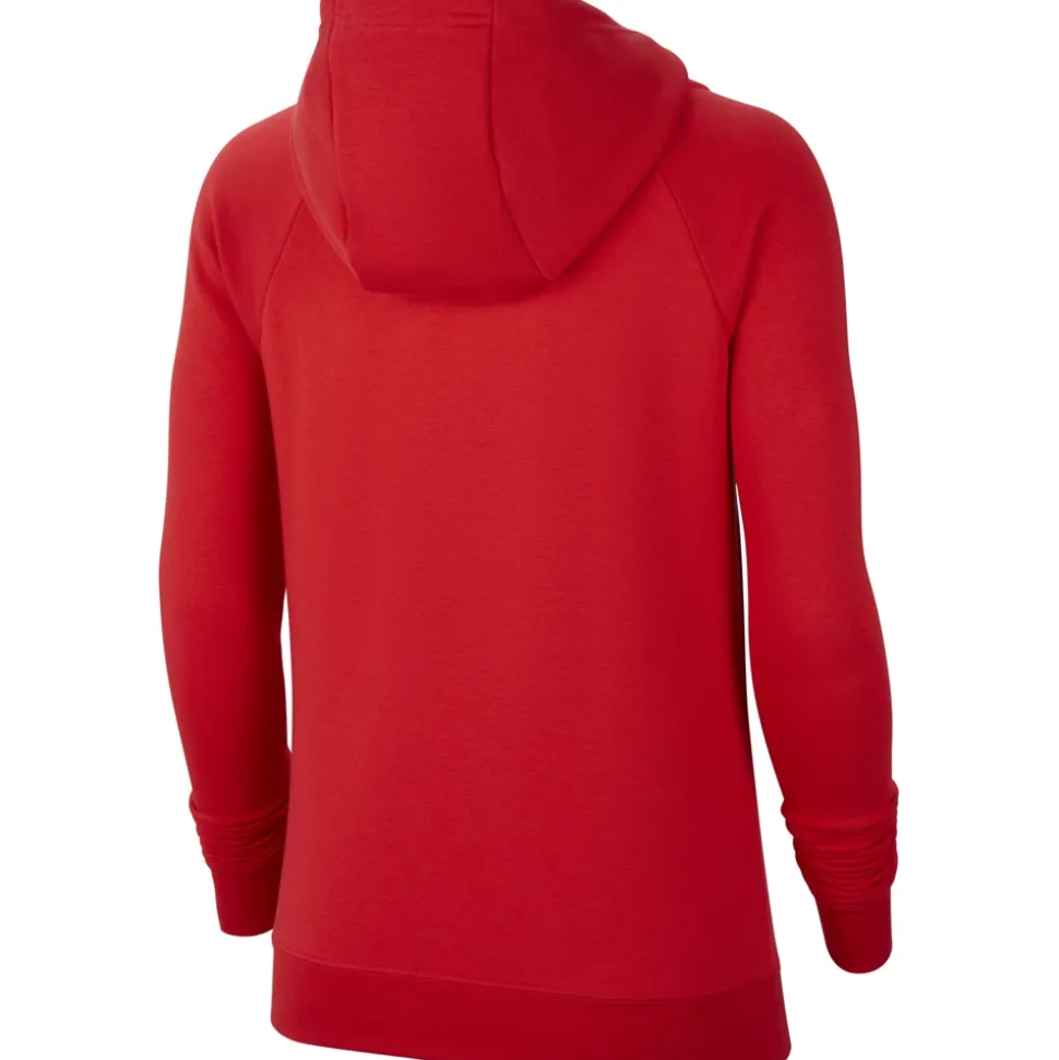 Nike Damen Fleece Hoodie Park 20 rot
