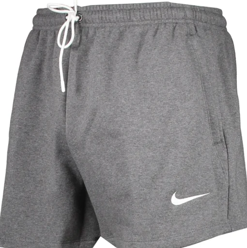 Nike Damen Fleece Shorts Park 20 grau-weiß