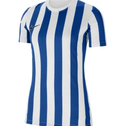 Nike Damen Kurzarm Trikot Striped Division IV weiß-blau