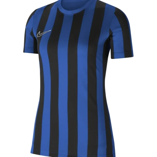 Nike Damen Kurzarm Trikot Striped Division IV blau-schwarz