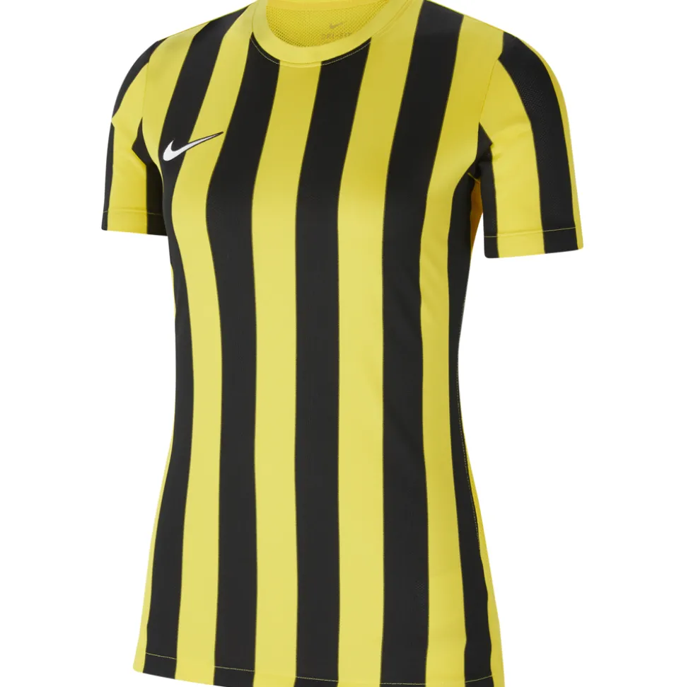 Nike Damen Kurzarm Trikot Striped Division IV gelb-schwarz