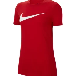 Nike Damen Kurzarm T-Shirt Park 20 rot-weiß