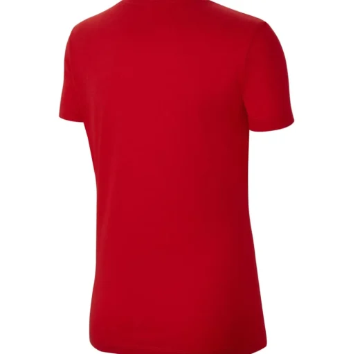Nike Damen Kurzarm T-Shirt Park 20 rot-weiß