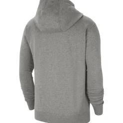 Nike Herren Full Zip Fleece Hoodie Park 20 grau-schwarz
