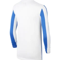 Nike Kinder Langarm Trikot Striped Division IV weiß-blau