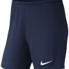 Nike Park III Damen Shorts midnight navy-weiß