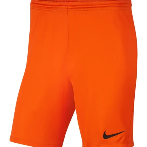 Nike Park III Herren Shorts safety orange-schwarz