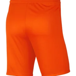 Nike Park III Herren Shorts safety orange-schwarz