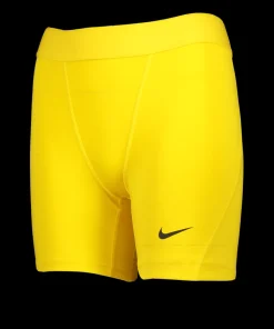 Nike Pro Strike Shorts Damen yellow black F719