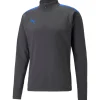 Puma 1/4 Zip Top teamLIGA schwarz-blau