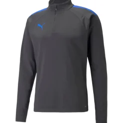 Puma 1/4 Zip Top teamLIGA schwarz-blau