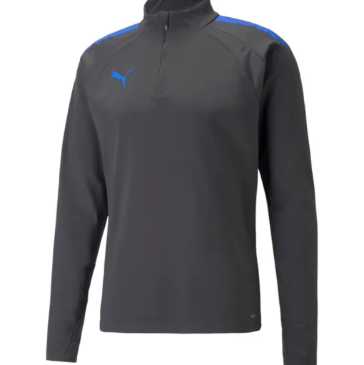 Puma 1/4 Zip Top teamLIGA schwarz-blau
