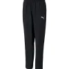 Puma Kinder Sideline Trainingshose teamRISE schwarz-weiß