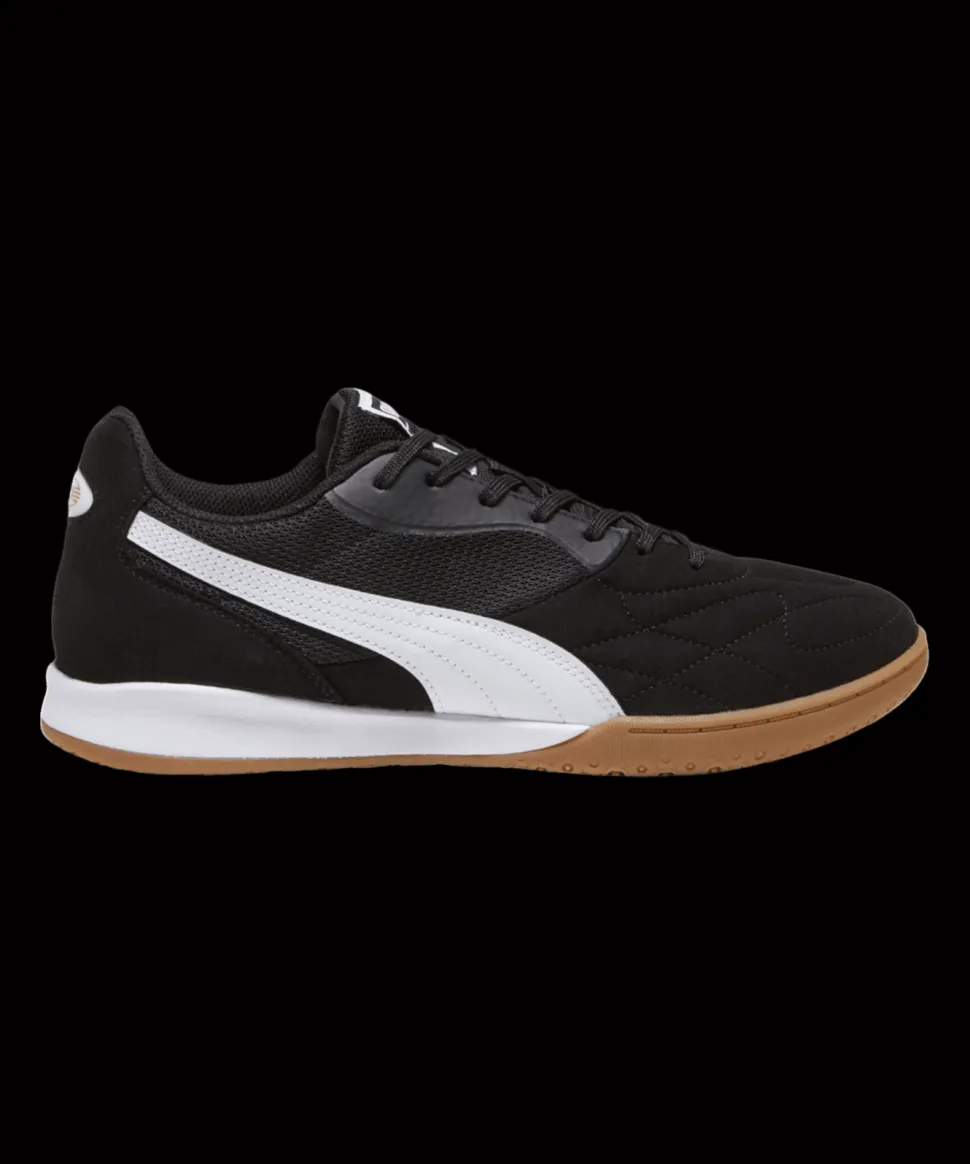 PUMA KING Top IT Halle Schwarz Weiss Gold