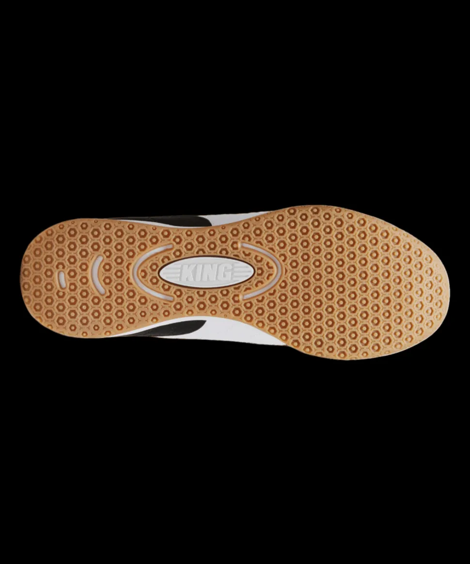 PUMA KING Top IT Halle Schwarz Weiss Gold