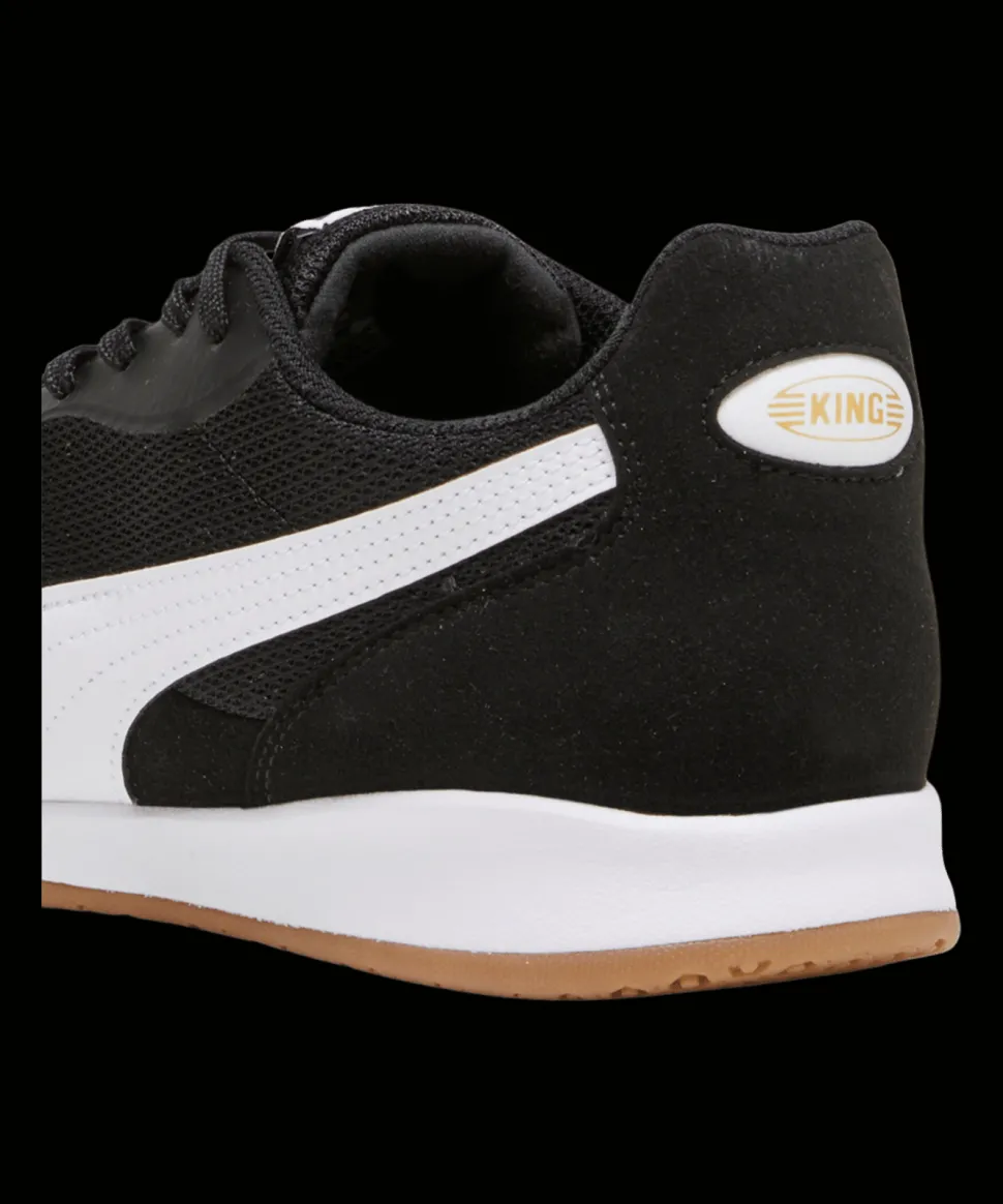 PUMA KING Top IT Halle Schwarz Weiss Gold