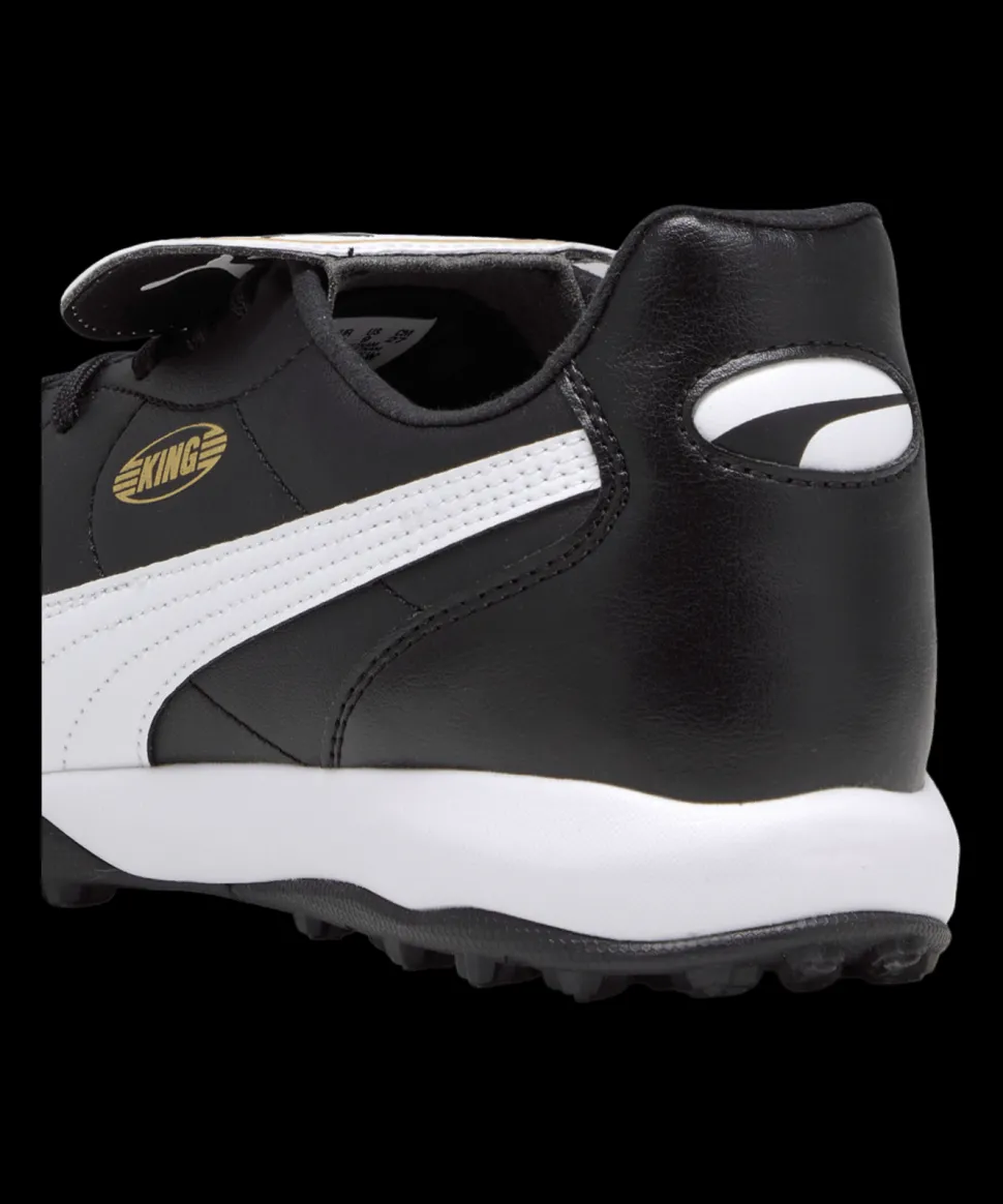 PUMA KING Top TT Schwarz Weiss Gold