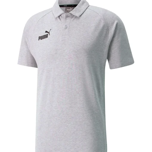 Puma Polo teamFINAL Casuals grau
