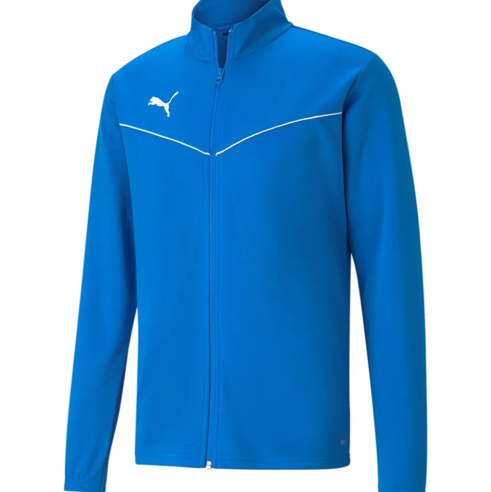 Puma Polyester Trainingsjacke teamRISE blau-weiß