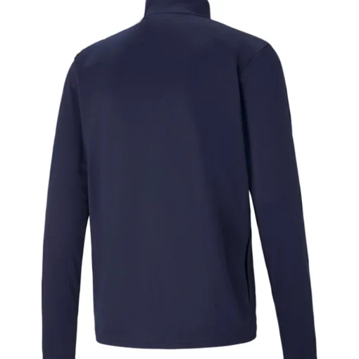 Puma Polyester Trainingsjacke teamRISE blau-weiß