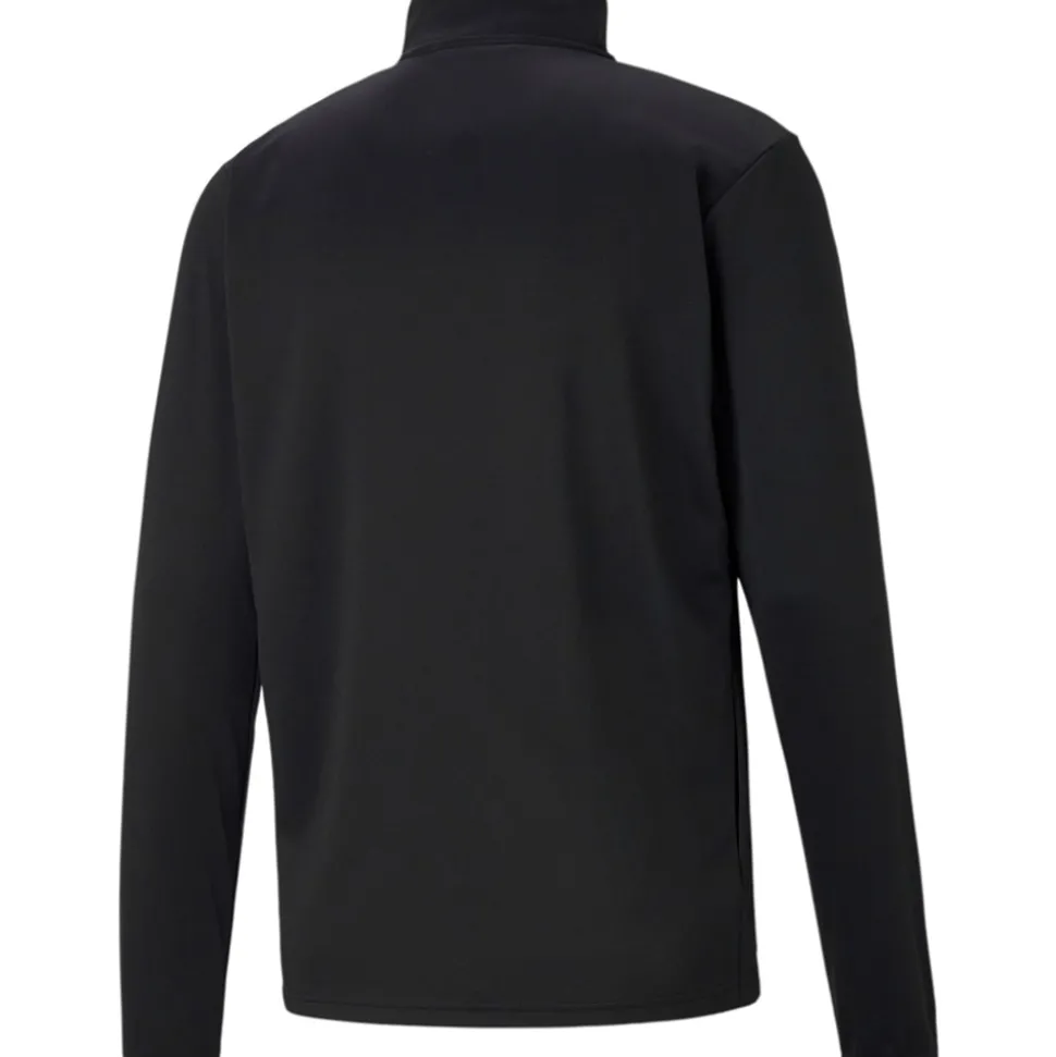 Puma Polyester Trainingsjacke teamRISE schwarz-weiß