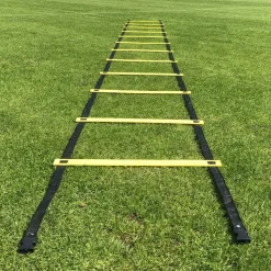 Sportbedarf.de Koordinationsleiter fixiert gelb 6m