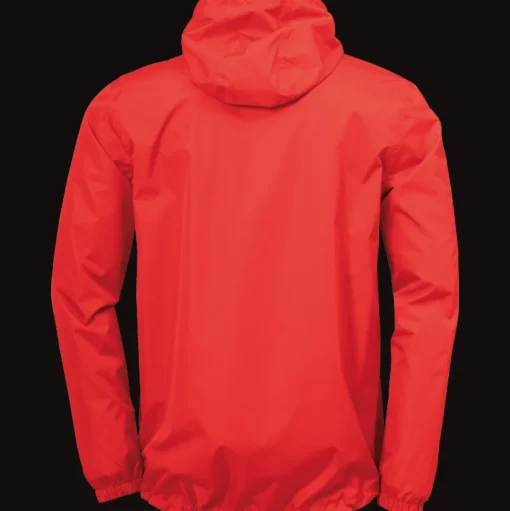 Uhlsport Kinder Essential Regenjacke rot/weiß