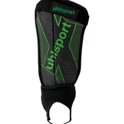 Uhlsport Schienbeinschoner Flex Plate schwarz/fluo grün/silber