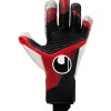 uhlsport Torwarthandschuh Powerline Supergrip+ Flex HN schwarz/rot/weiß