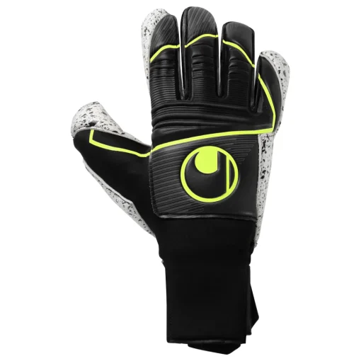 uhlsport Torwarthandschuh uhlsport Supergrip+ Flex Frame Carbon schwarz/fluo gelb